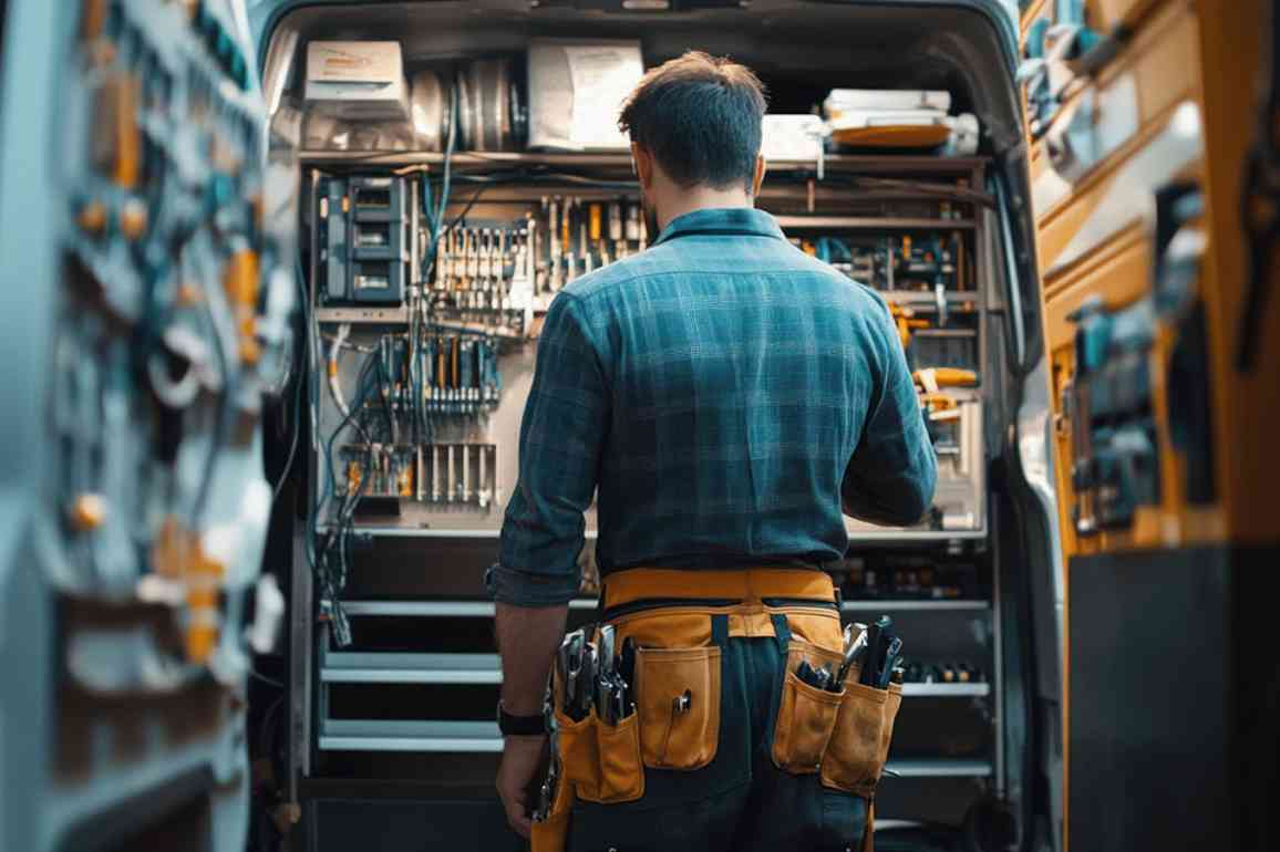 © WITTAYA ANGMUJCHA - stock.adobe.com Handwerker vor Werkbank